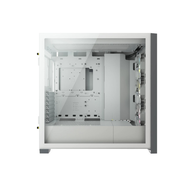 Corsair iCUE 5000X RGB Mid Tower TG ATX Gaming Case - White