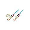 EFB-Elektronik 15 meter SC SC 50 m Turquoise Male/Male OM3 Fiber Optic Cable