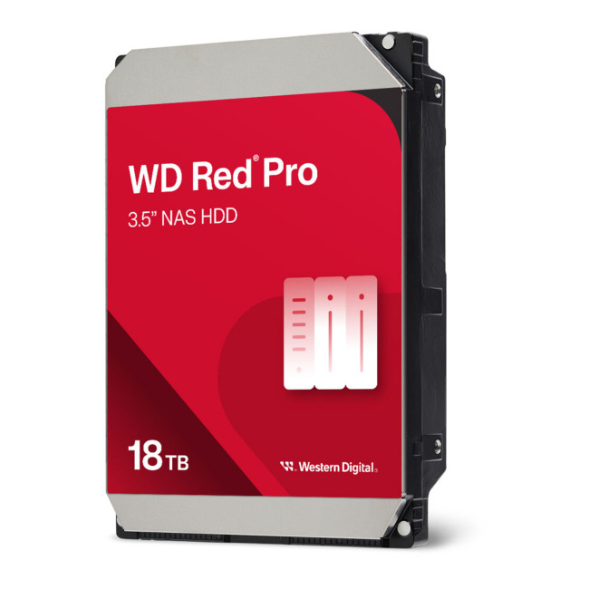Western Digital Red Pro 18 TB 3.5" SATA 7200 RPM Internal NAS Hard Drive
