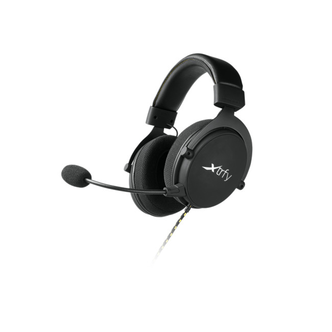 Cherry XTRFY H2 1.35mm Wired Boom Mic Gaming Headset - Black