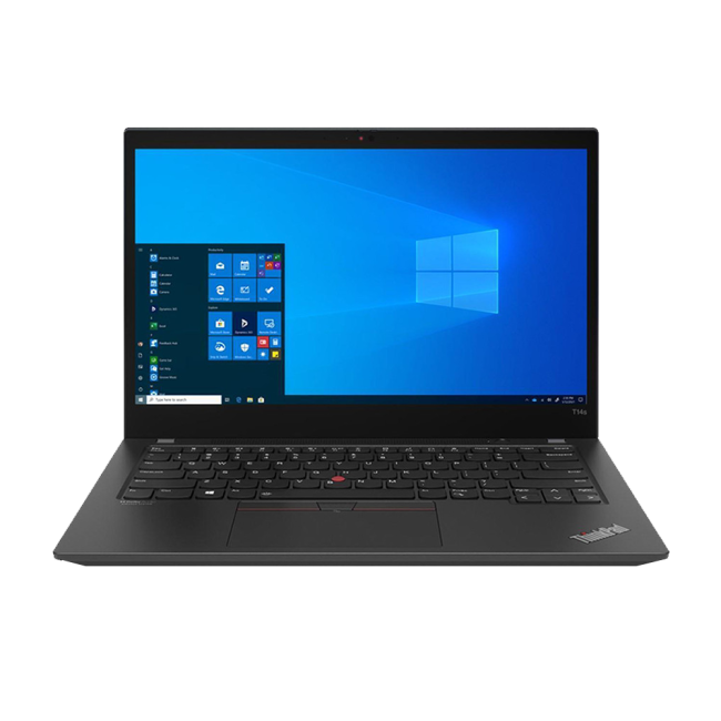 Refurbished Lenovo ThinkPad T14s Gen 1 AMD Ryzen 5 Pro 4650U 8GB RAM 256GB SSD 14" Windows 11 Pro Laptop