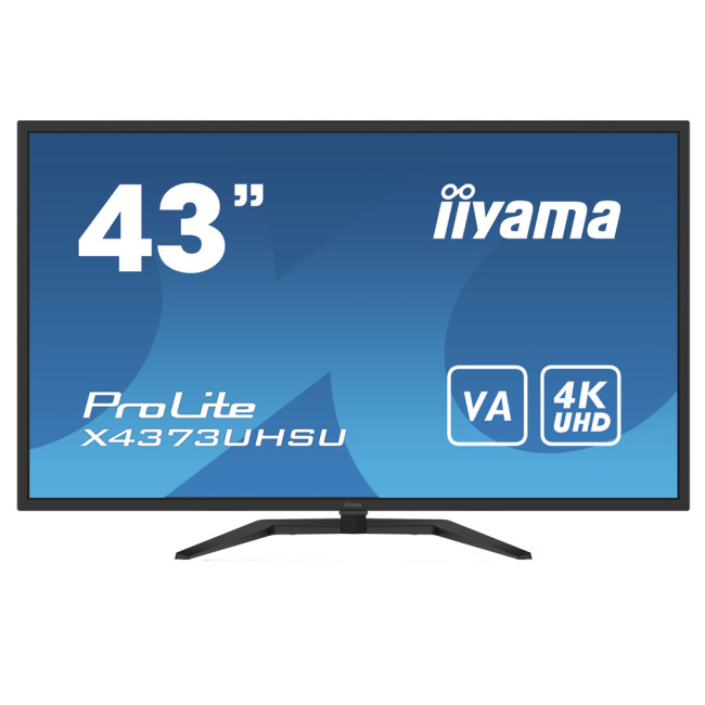 iiyama ProLite X4373UHSU-B1 42.5" 3840 x 2160 4K Ultra HD Flat Monitor