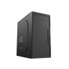 CiT Work Chassis micro ATX PC Case - Black