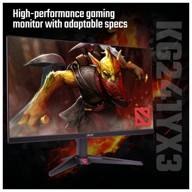 Acer Nitro KG241YX3  24" Full HD 200Hz 0.5ms Freesync Premium Gaming Monitor with Speakers