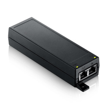 Zyxel POE12-30W 2.5G 2 Port PoE+ Injector - Black