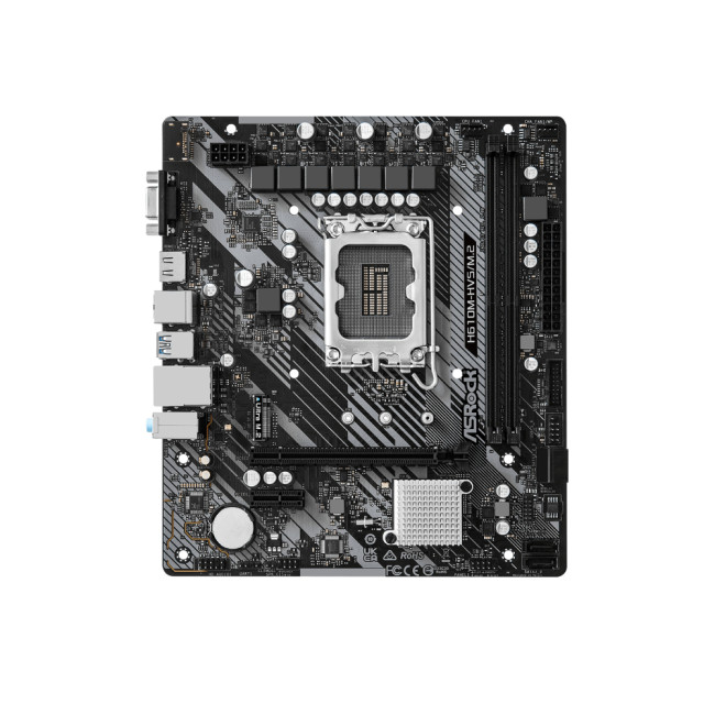 ASRock Intel H610M-HVS/M.2 R2.0 Micro-ATX Motherboard