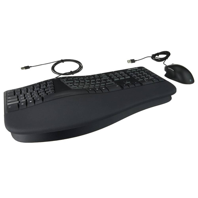 Refurbished Microsoft Ergonomic Keyboard + Mouse Set - Nordic Keyboard Layout