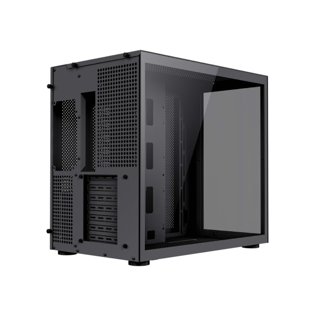GameMax Infinity ATX RGB Tempered Glass Mid Tower Gaming PC Case - Black