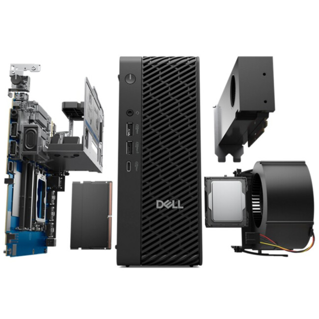 DELL Pro Max FCM2250 Intel Core Ultra 7 265 16GB RAM 1TB SSD RTX A1000 Windows 11 Pro Mini PC