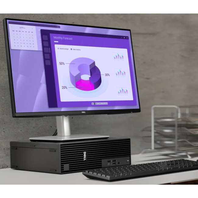 DELL Pro QCS1250 Intel Core Ultra 7 265 16GB RAM 512GB SSD Windows 11 Pro Slim PC