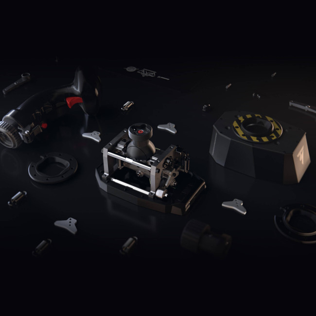 Thrustmaste rF/A-18C Super Hornet Flight Stick And AVA Base