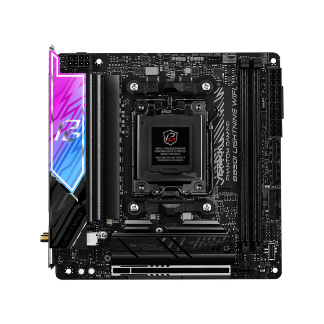 Asrock Phantom Gaming B850I Lightning WiFi  Mini-ITX AMD Socket AM5 Motherboard