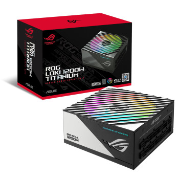 ASUS ROG LOKI 1200T SFX L ATX 3.0 1200W 80+ Platinum Full Modular GAMING PSU Power Supply