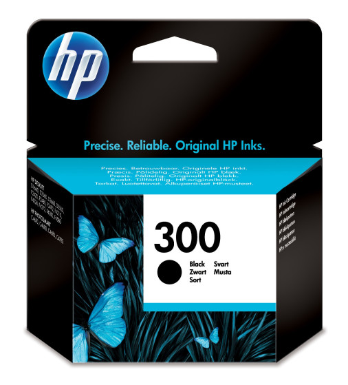 HP 300 ink cartridge 1 pc(s) Original Standard Yield Black 200 pages, 4ml  