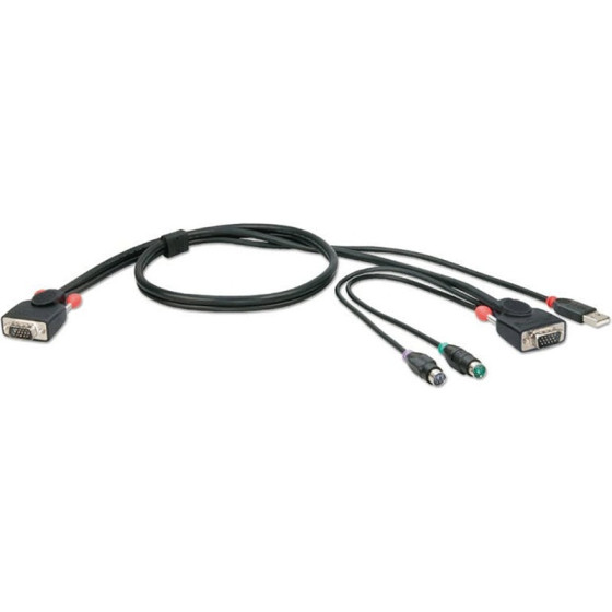 LINDY 2 Meter KVM Cable for LINDY COMBO 8 & 16 Port Rack Mountable KVM Switches