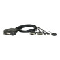 ATEN 2-Port USB DVI Cable KVM Switch with Remote Port Selector