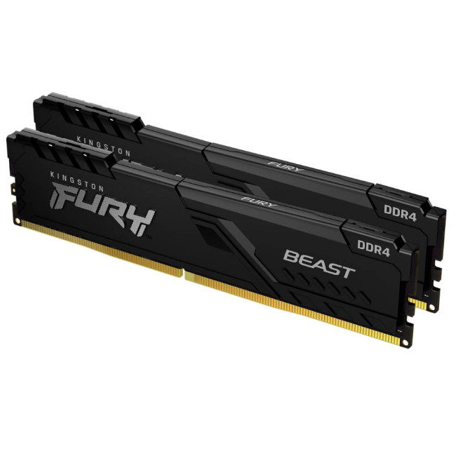 Kingston FURY Beast KF436C18BBK2/32 32GB (2 x 16GB) 3200 MHz DDR4 Desktop RAM