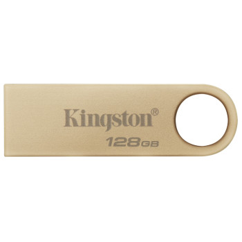 USB Stick Kingston Technology DataTraveler 128GB USB Type-A 3.2 SE9 G3 USB Flash Drive - Gold