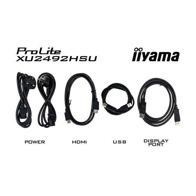 iiyama Prolite XU2492HSU-B6 24" IPS Full HD 100Hz 0.4ms Freesync Monitor with Speakers