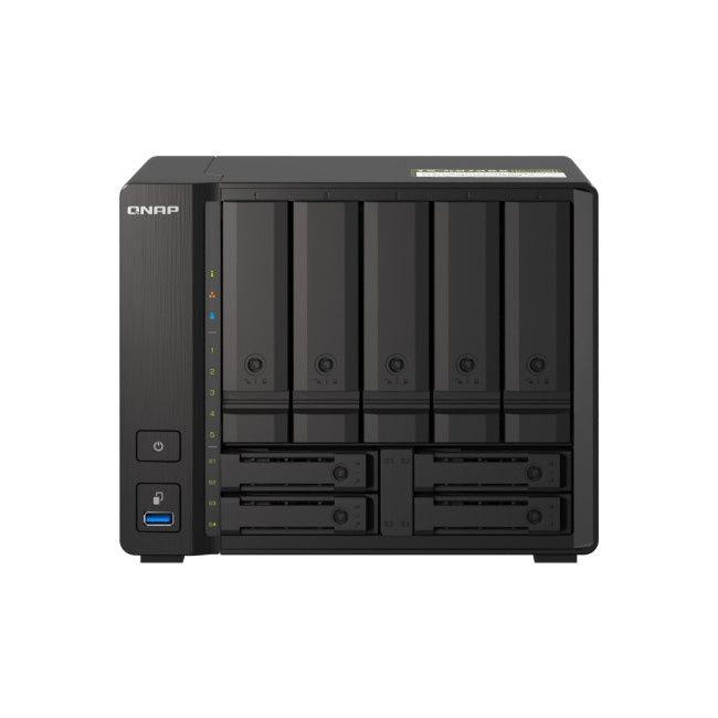 Refurbished QNAP TS-H973AX-8G AMD Ryzen V1500B 8GB 9 Bay NAS Tower Servers