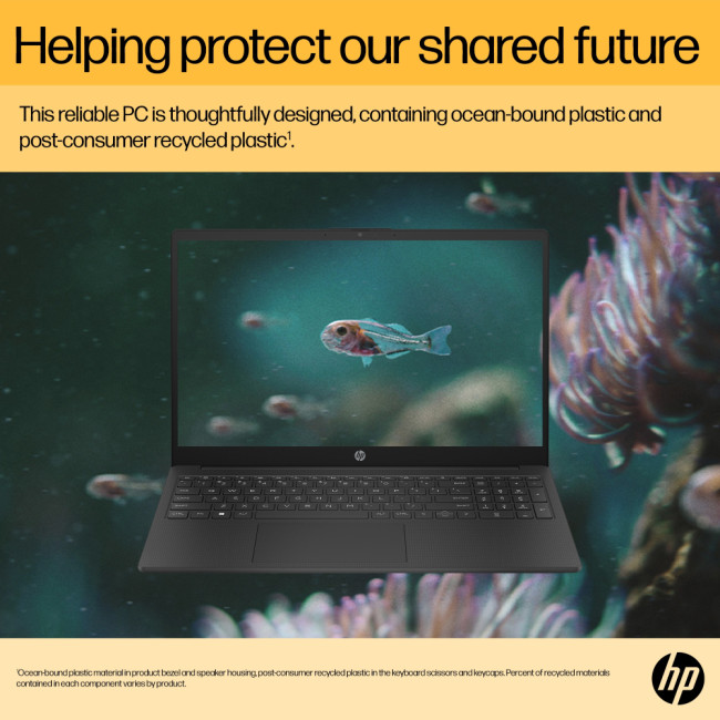 HP 15-fc0018na AMD Ryzen 3 7320U 4GB RAM 128GB SSD Full HD 15.6" Windows 11 Home in S mode Laptop