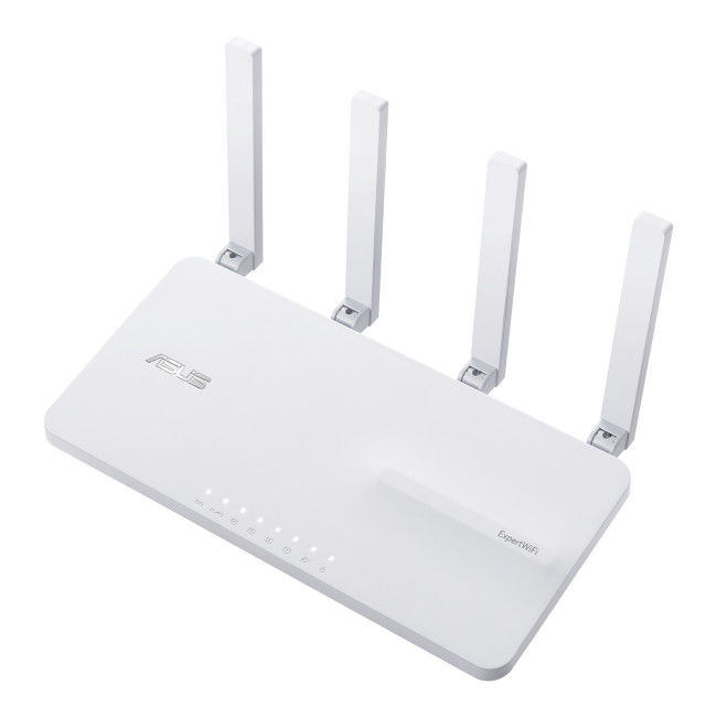 ASUS EBR63 Expert Dual-Band Wi-Fi Wireless Router Switch and Security Gateway White