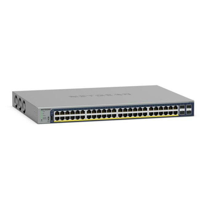 NETGEAR GS728TP Manage Gigabit Ethernet 24 Ports Network Switch - Grey
