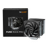 be quiet! Pure Rock Pro 3 Dual Tower 4-pin PWM CPU Air Cooler Silver