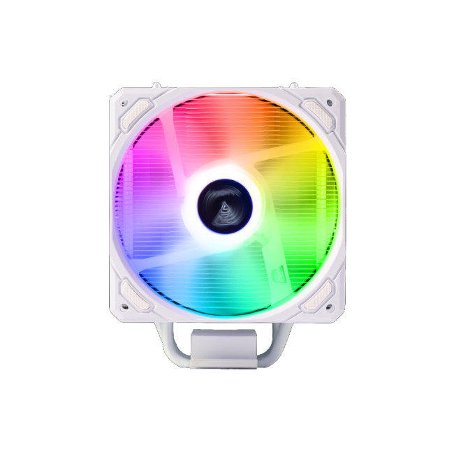GAMDIAS BOREAS E1-410 White 120mm Fan RGB Air Cooler