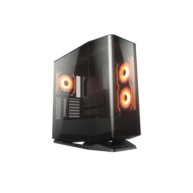 Cougar FV270 Black ATX Micro ATX Tempared Glass Black PC Case