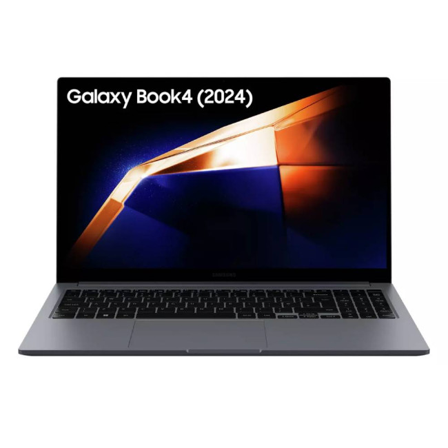 Refurbished Samsung Galaxy Book 4 Intel Core 3-100U 8GB RAM 256GB SSD 15.6 inch Full HD Windows 11 Home Laptop