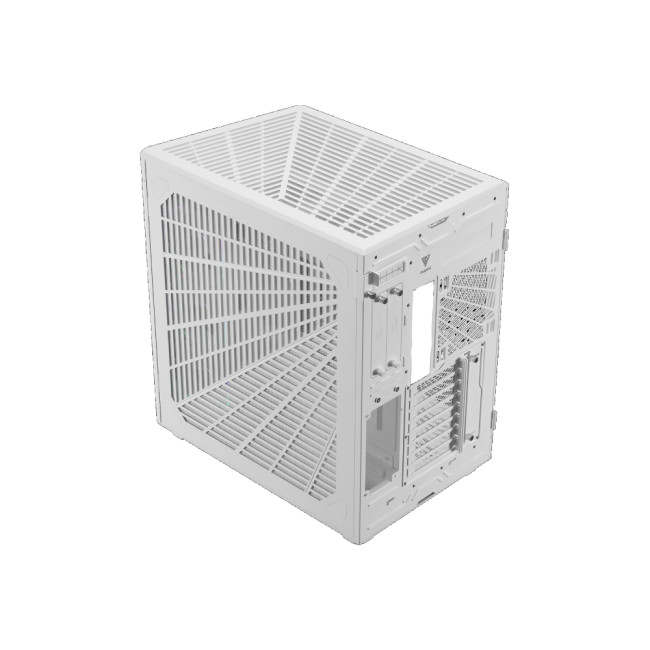 Gamdias NESO P1 PRO Tempered Glass Full Tower Gaming PC Case - White