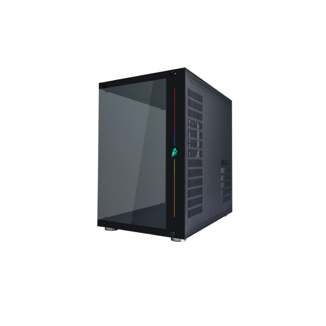1st Player SP8 ATX Micro ATX Tempared Glass Black PC Case