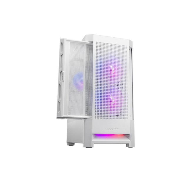 Cougar Duoface White ATX Micro ATX Tempared Glass White PC Case