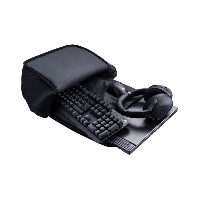 ASUS ROG Ranger BP1501G 43.2 cm (17") Backpack Black, Grey - 90XB04ZN-BBP020