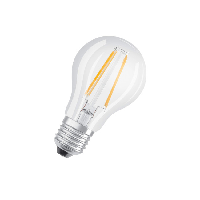 Osram Base Classic A60 7 Watt E27 Warm White Clear LED Bulb - Twin Pack