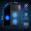 Medion Erazer Engineer X30 MD35478 Intel Core Ultra 7 265F 32GB RAM 2TB SSD RTX 5070 Windows 11 Home High-End Gaming Desktop PC