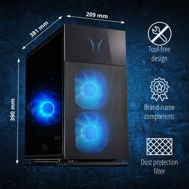 Medion Erazer Engineer X30 MD35478 Intel Core Ultra 7 265F 32GB RAM 2TB SSD RTX 5070 Windows 11 Home High-End Gaming Desktop PC