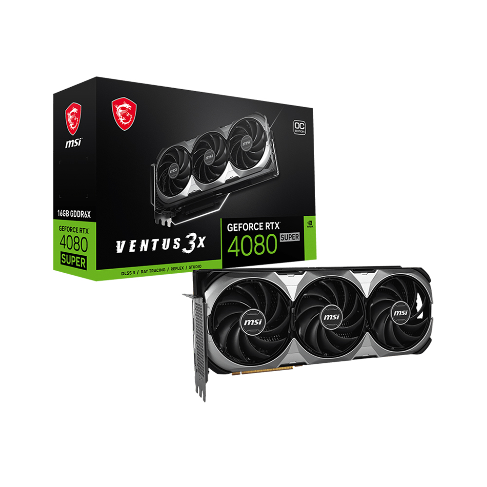 MSI RTX 4080 SUPER 16GB Graphics Card