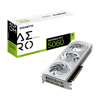 Gigabyte GeForce RTX 5060 AERO 8GB OC Graphics Card