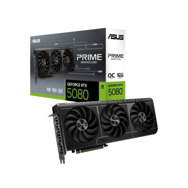 ASUS PRIME-RTX5080-O16G 16GB GDDR7 Graphics Card - 90YV0LX0-M0NA00