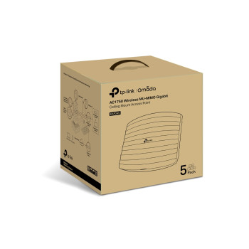 TP-Link Omada EAP245 MU-MIMO Indoor IEEE 802.11ac/n/g/b/a Access Point - 5-PACK