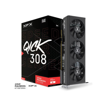 XFX AMD Radeon RX 7600 Speedster QICK308 8GB Graphic Cards