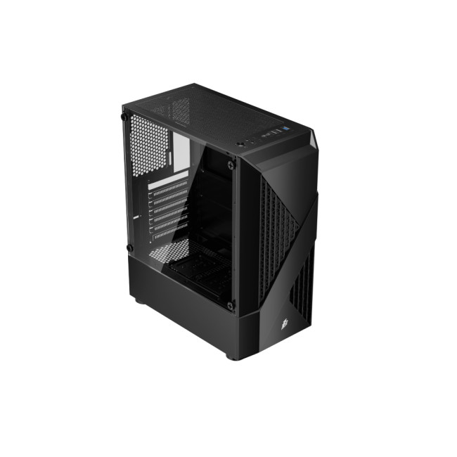 1st Player F3-A-BK Tempared Glass Mid Tower Gaming PC Case