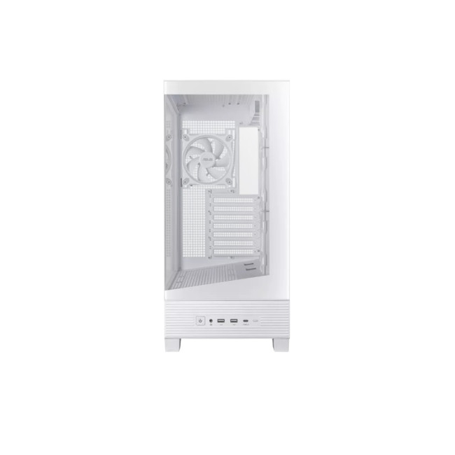 ASUS A31 PLUS TG ARGB Tempared Glass Mid Tower Gaming PC Case - White