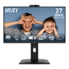 MSI PRO MP275QPDG 27" IPS QHD 100Hz USB-C Height Adjustable Monitor with Speakers
