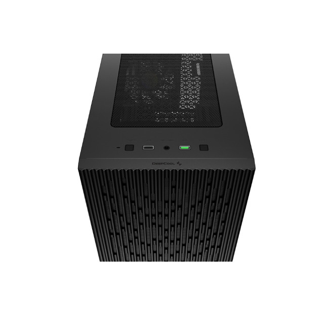 DeepCool 40 3FS ATX Micro ATX Tempared Glass Black PC Case