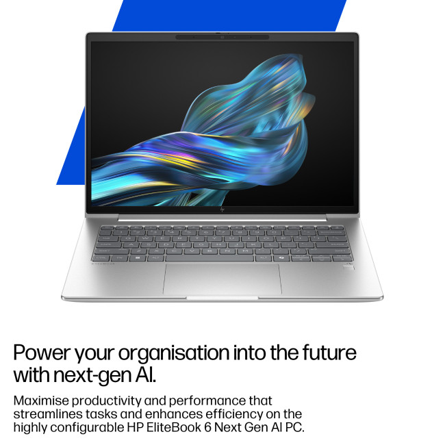 HP EliteBook 6 G1a 14 Notebook Next Gen AI PC Copilot+ PC AMD Ryzen AI 5 340 24GB RAM 512GB SSD 14" WUXGA Windows 11 Pro Business Laptop