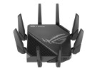 ASUS ROG Rapture GT-AX11000 Pro Wireless Router Gigabit Ethernet Tri-band (2.4 GHz / 5 GHz / 5 GHz) Black - 90IG0720-MU2A00
