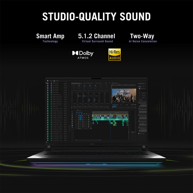 ASUS ROG Strix G16 G615LW-S5006W Intel Core Ultra 9 275HX 32GB RAM 2TB SSD RTX 5080 16" WQXGA IPS 240Hz Windows 11 Home Gaming Laptop